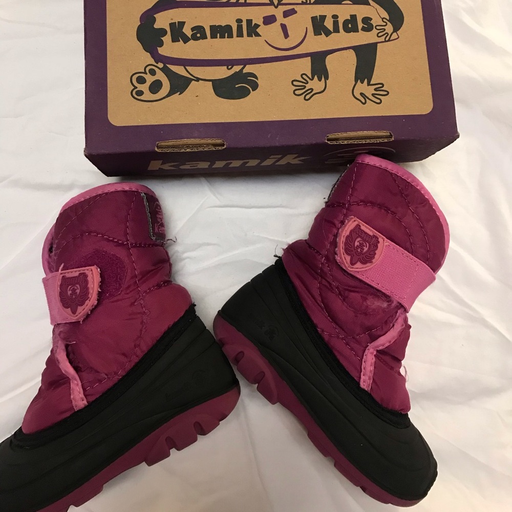 Kamik Toddler “Snowbug3” winter boots size 7